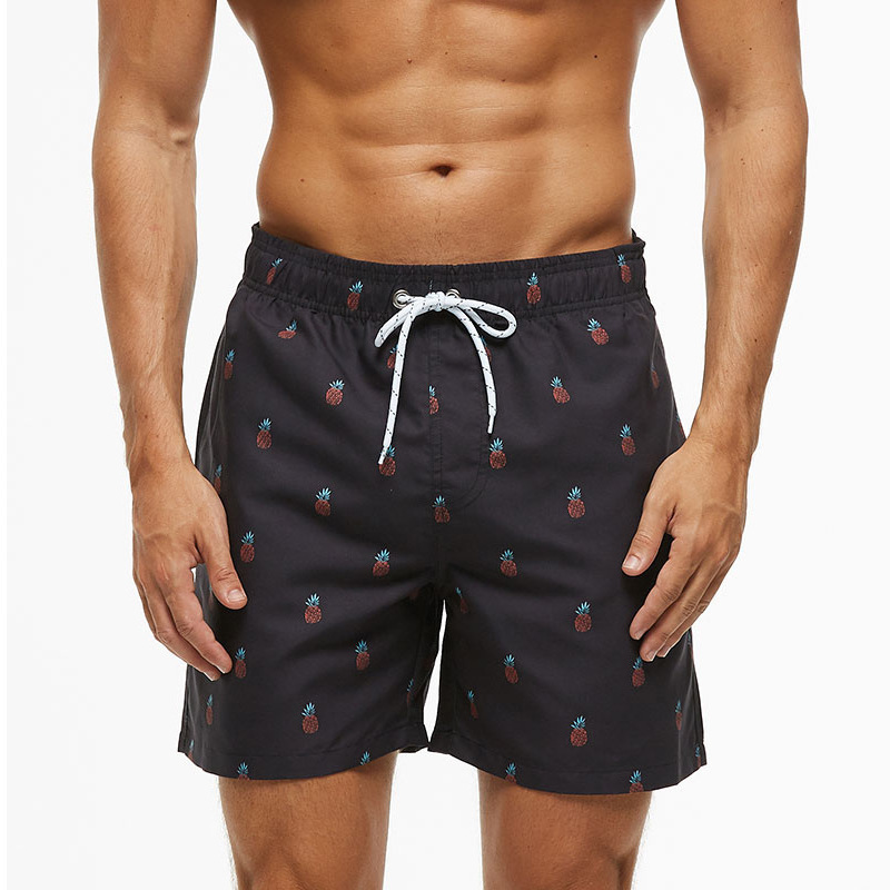 2026 Summer TK Fruit Series pattern Cross-border 3D Digital printed Casual men's Fashion sports beach shorts Specification drawing