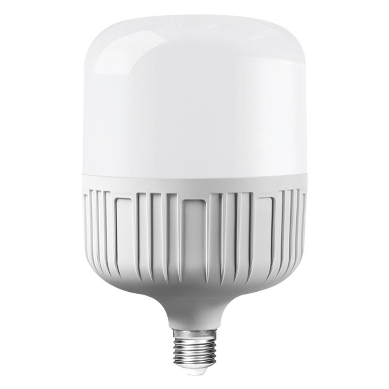 led bulb household E27 screw socket energy-saving lamp, white light ultra-bright, indoor eye-protecting, flicker-free, high-power lighting bulb Item Picture