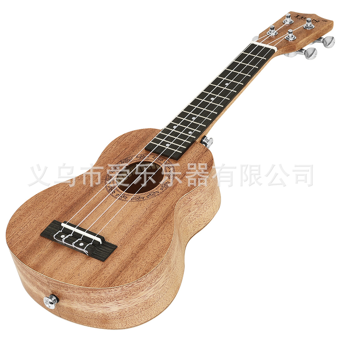 IRIN Mahogany ukulele manufacturer wholesale 21-inch ukulele for beginners to practice solid wood four-stringed instrument details Picture
