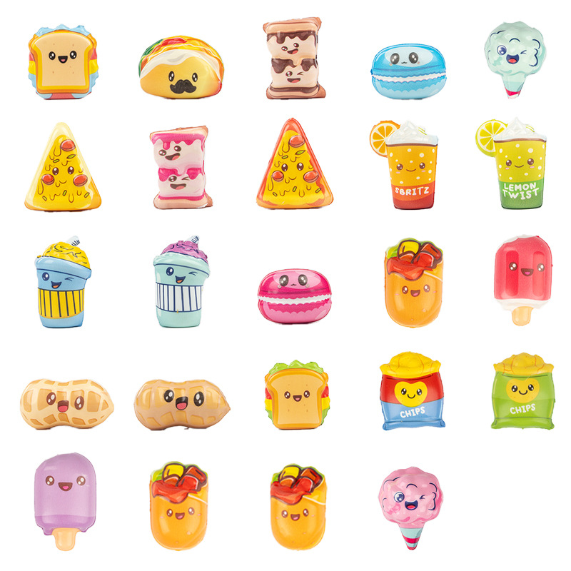 Cross-border Christmas Grinch Pinching Fun Slow Rebound figurine, stress-relieving wonder, Christmas pendant, gift, children's toy details Picture