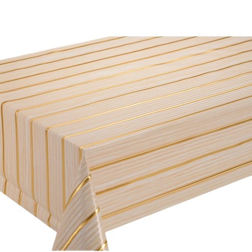 The rectangular pvc tablecloth for the dining table is waterproof, oil-proof, heat-resistant and does not require washing. It has an ins style and a light luxury and high-end feel Item Picture