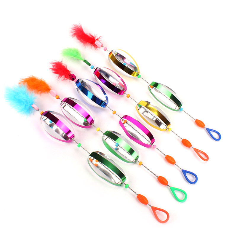 Happy Zhuanzhuan Le Kindergarten's ground promotion: Cool and Fun diy Gourd Windmill traditional children's educational toys wholesale Item Picture