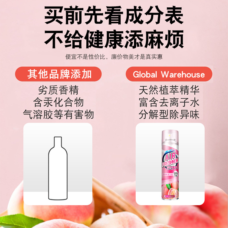 Fresh Aroma Diffuser, Air Freshener Spray can product, Fragrance agent details Picture