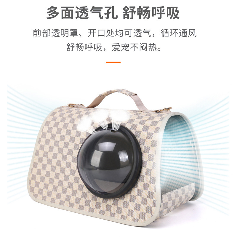 宠物包/大猫背包/便携式猫猫包/宠物拉杆包/便携猫包产品图