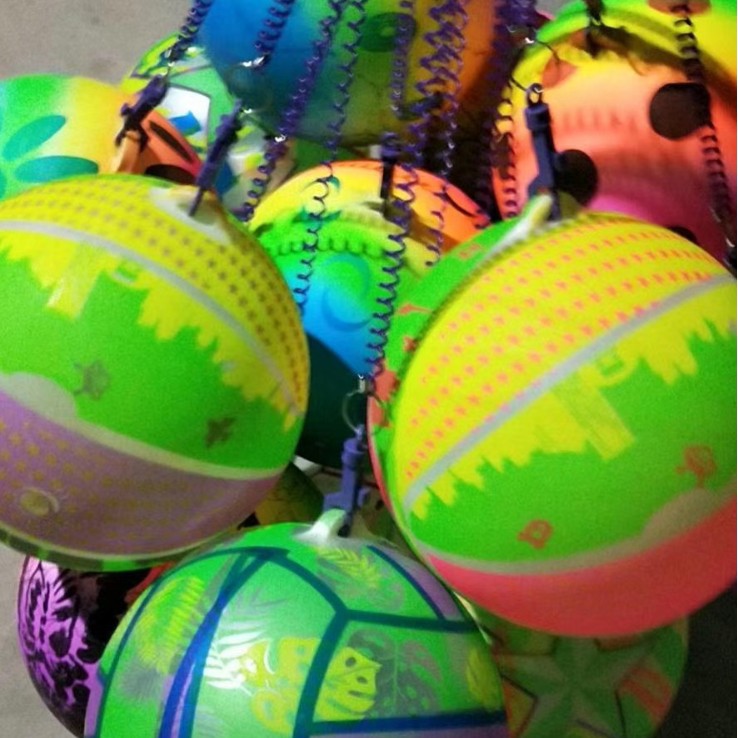 22cm 80克 吊链健身球荧光