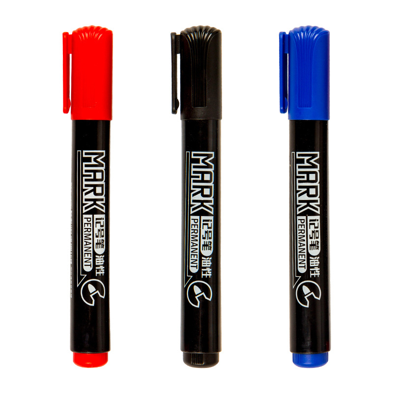 Small wholesale oil-based marker pens, black blue Red marker pens, 1171 Tianfeng oil-based marker pens