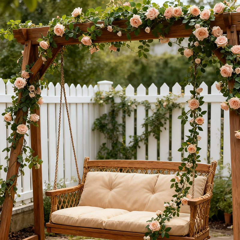 仿真花DIY发饰配件/仿真花/5朵塑膠花/假花/假花批发产品图