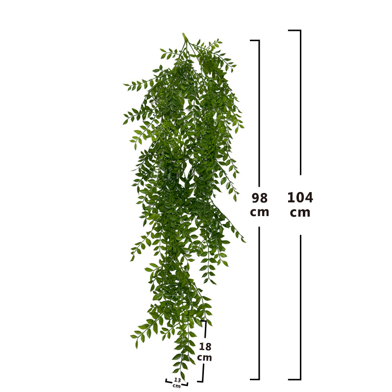 Artificial green plants, wall-hung orchids, flower decorations, hanging plants, artificial flowers, vines, grass, ferns, grass hangings, and artificial horticulture Item Picture