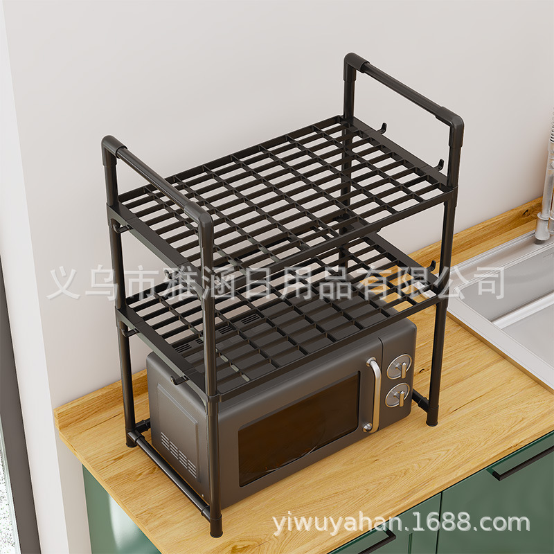 厨房置物架/厨房柜子/收纳架/居家收纳用品/置物架细节图
