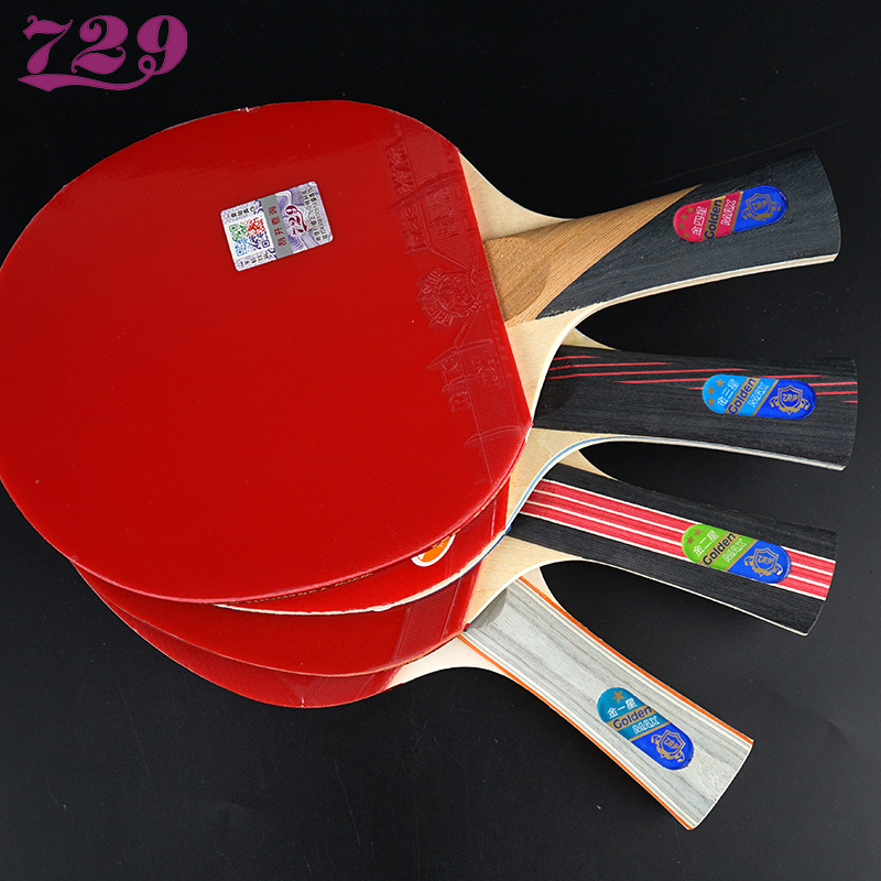 Genuine Friendship 729 Gold one-star, two-star, three-star, four-star table tennis rackets, professional grade, student beginner's backhand racket list Application Scenario