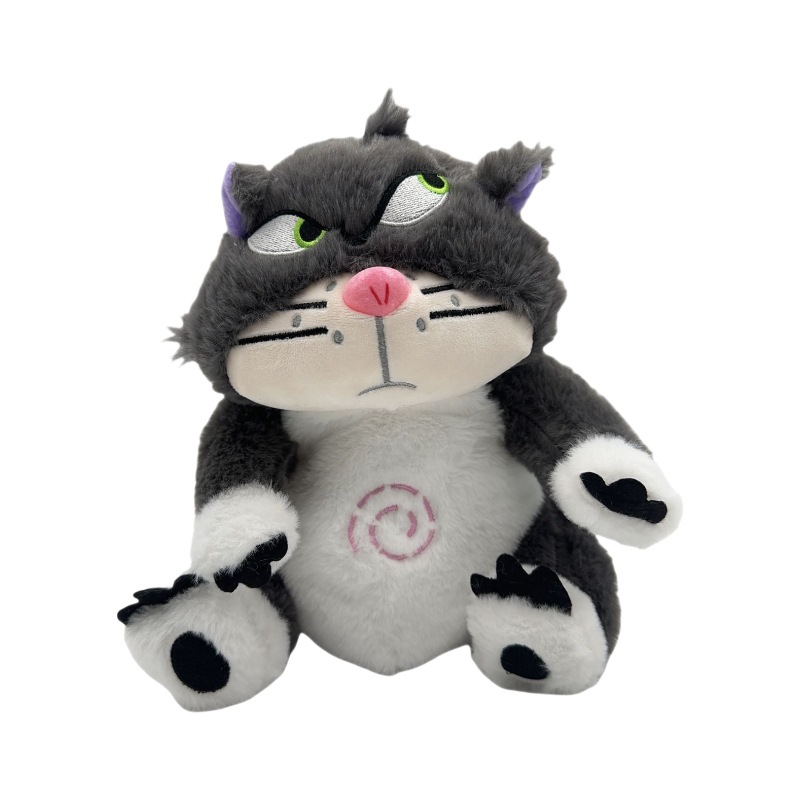 Cross-border toys: Breathable Lucifer slanted Cat plush doll, children's soothing music koala doll wholesale Item Picture