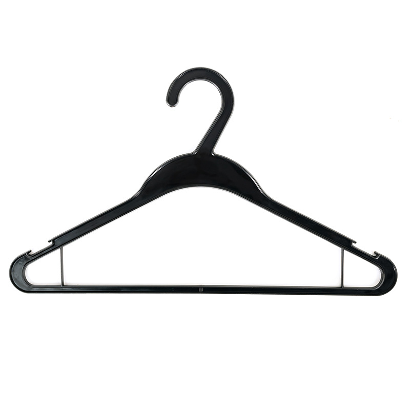Plastic hanger slot, disposable wholesale hanger, anti-slip commercial and household clothes rack, thickened clothing store clothes support Item Picture