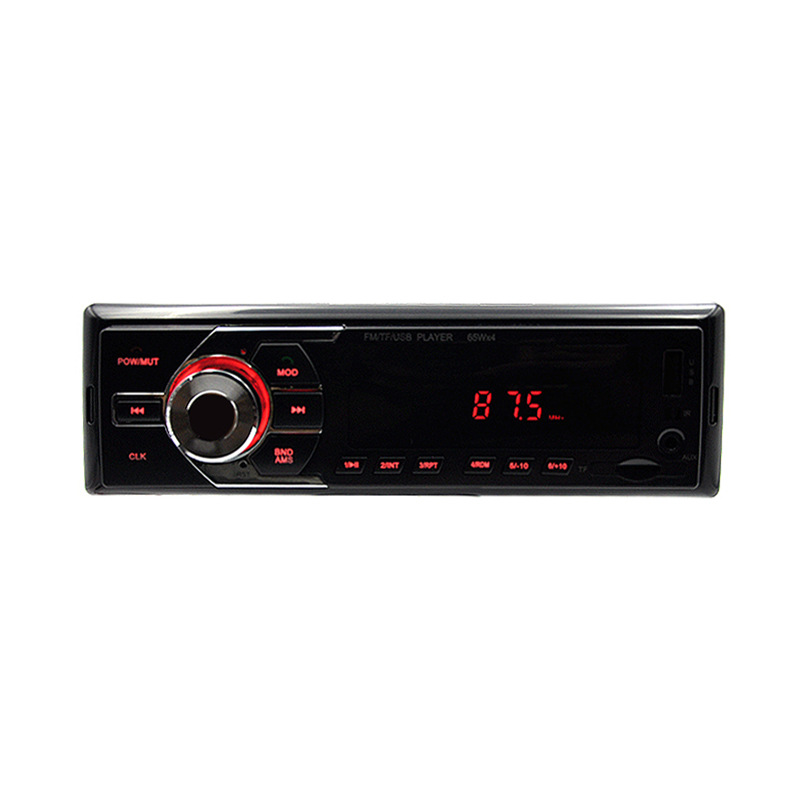 Pevo's new red light AUX car Bluetooth MP3 card, TF card, 12V high-power card player