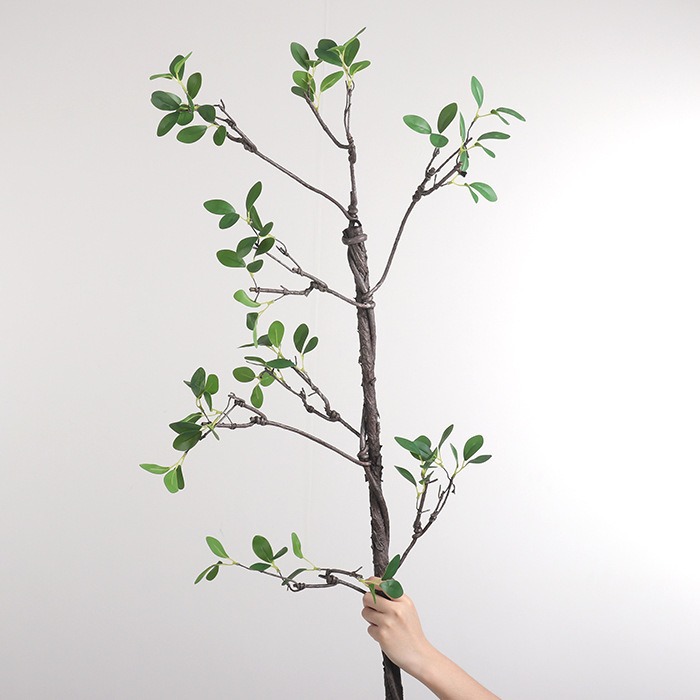 新中式仿真树枝侘寂风可造型插花配饰摆件客厅酒店样板间装饰枯枝细节图