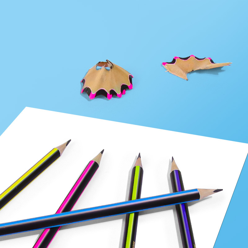 Yalong triangular wooden pole HB pencils, children's pencils, student pencils, office pencils wholesale Application Scenario