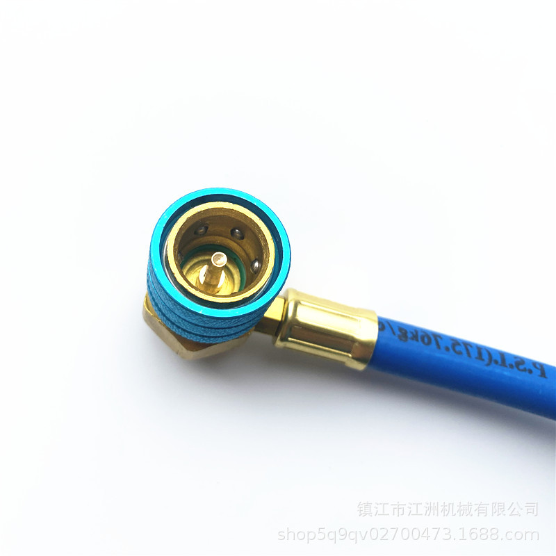 R1234YF汽车雪种加液工具加氟管套装recharge hose适用于路虎捷豹细节图