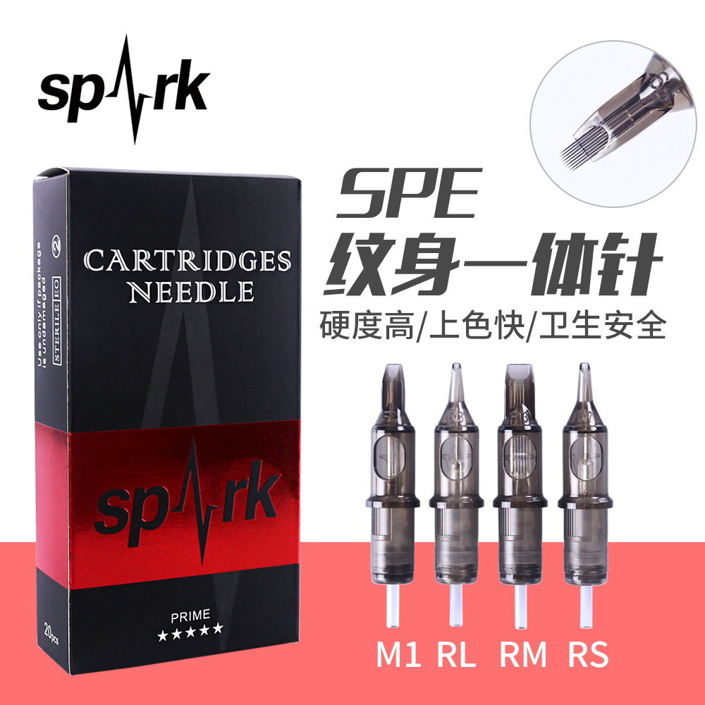shanilak tatuaje de un cuerpo agujas negro transparente cartucho agujas 20pcs/box tatuaje de ceja tatuaje agujas de tatuaje pluma especial details Picture