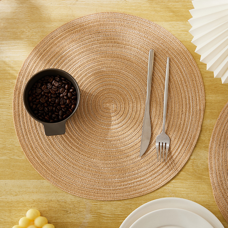 Amazon Nordic minimalist placemats, heat insulation and waterproof restaurant table MATS, home cup MATS, bowl and plate MATS, heat-resistant pot MATS Application Scenario