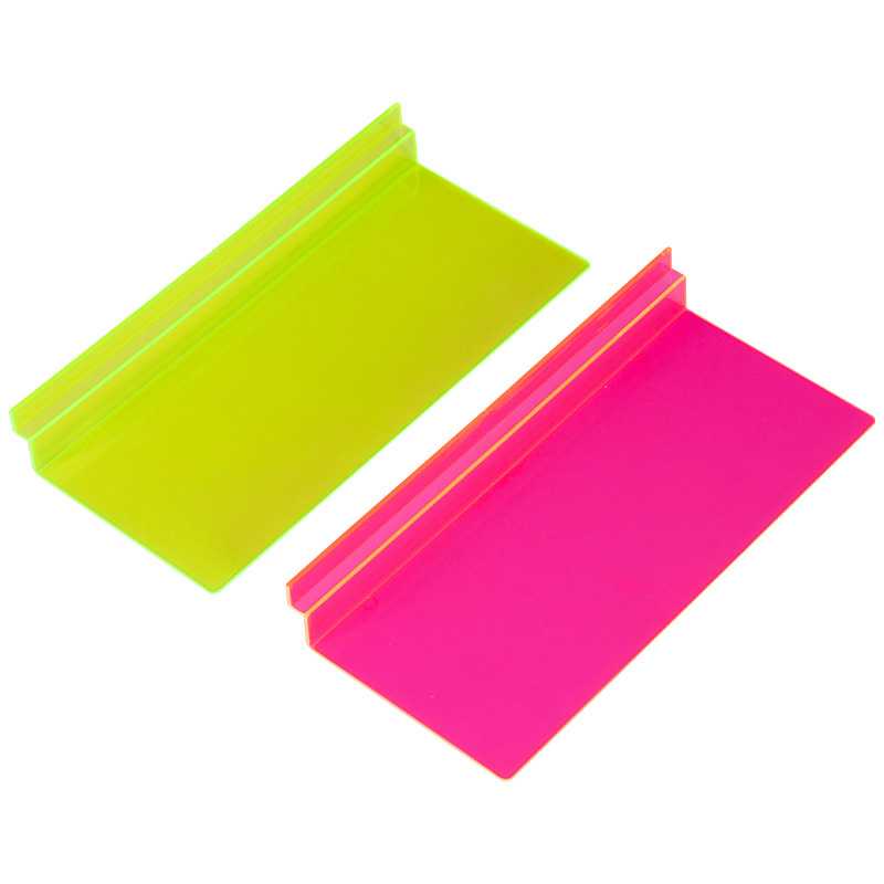 Plastic transparent shoe display stands for clothing stores, shoe stores, specialty stores, sports shoes, shoe supports, straight boards, and slot boards Item Picture