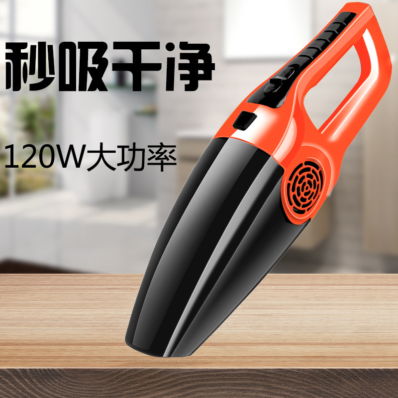 High-power dry and wet dual-purpose car vacuum cleaner, 5000mbar wireless mini car vacuum cleaner details Picture