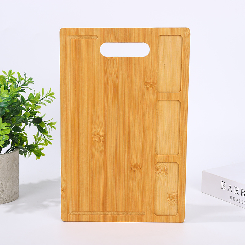 Cross-border rectangular cutting boards, wooden knife boards, cutting boards wholesale, household cutting boards, bamboo cutting boards, Nan bamboo vegetable cutting boards direct supply Specification image