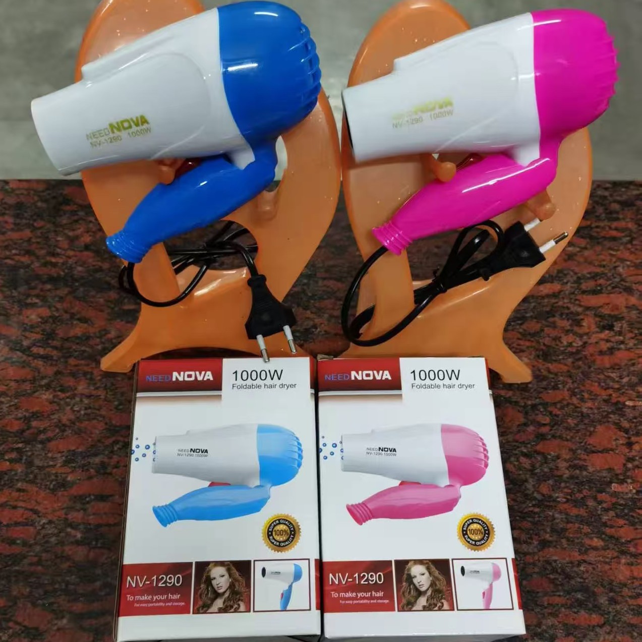 ENERGY MAX Cross-border Wholesale Portable foldable Home Appliance Hair dryer