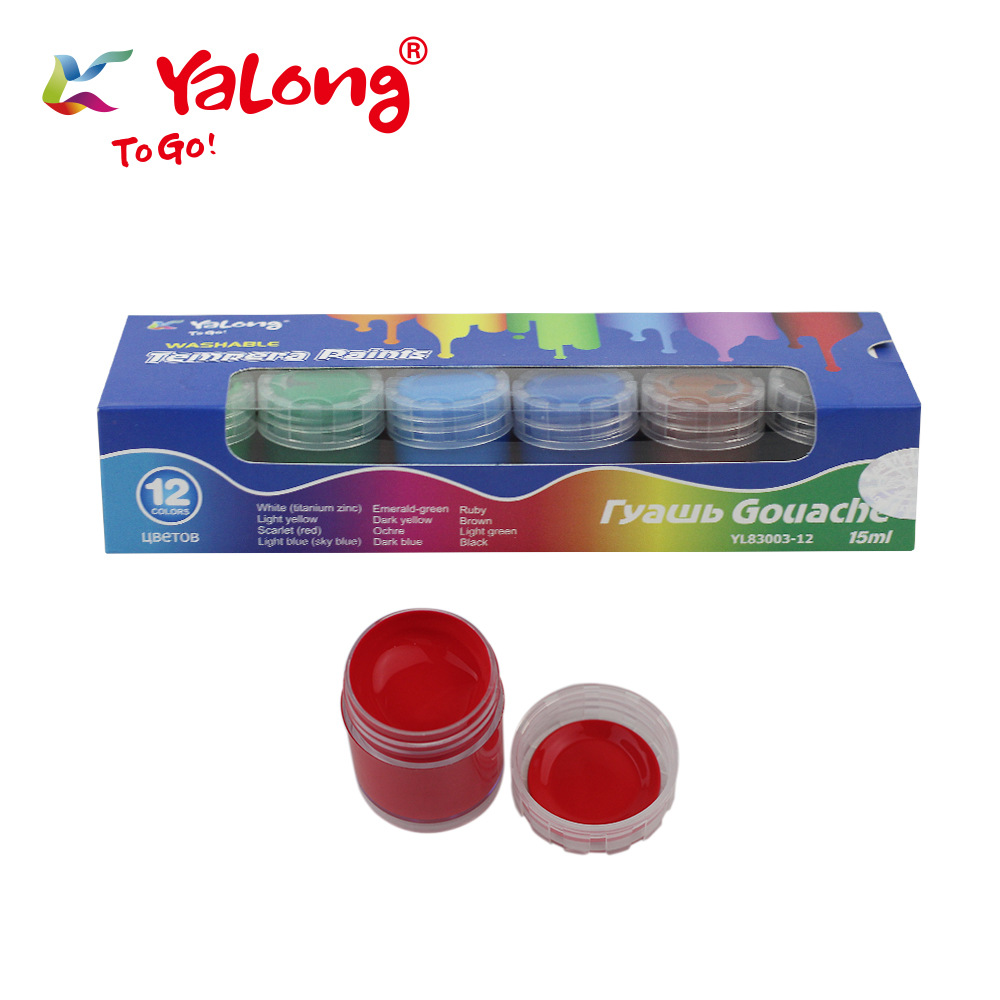 Yalong classic high durability and excellent quality pigments are washable and suitable for drawing, painting and graffiti Application Scenario