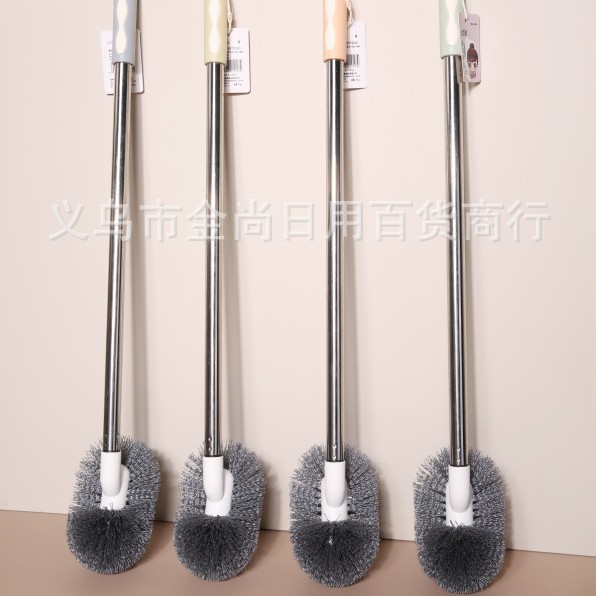 Light luxury bathroom, Japanese-style multi-functional toilet brush, no blind spots in the toilet, household long-handled brush, elbow cleaning brush, wall-mounted details Picture