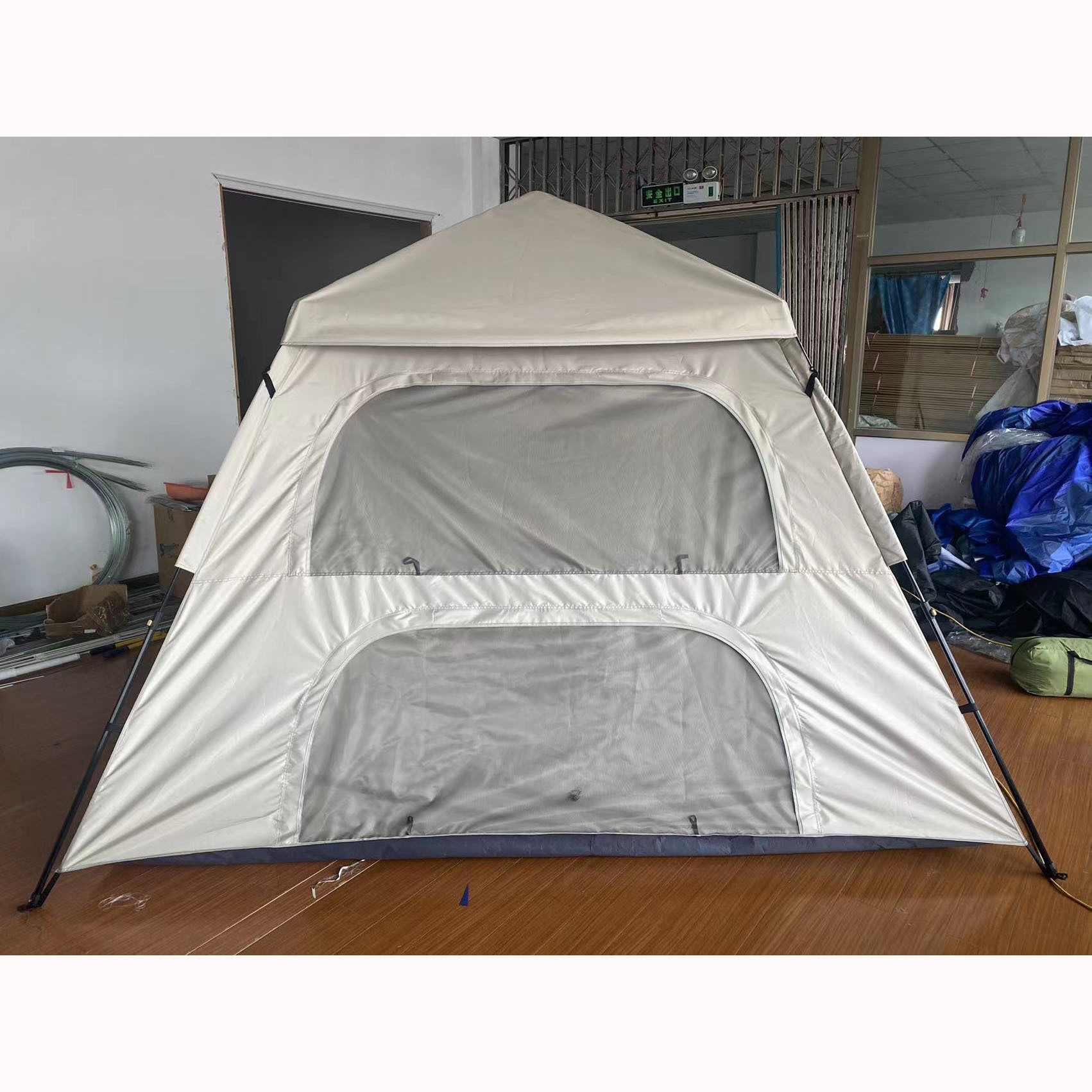 野外帐篷户外便携式折叠全自动露营装备野营加厚防雨儿童公园野餐细节图