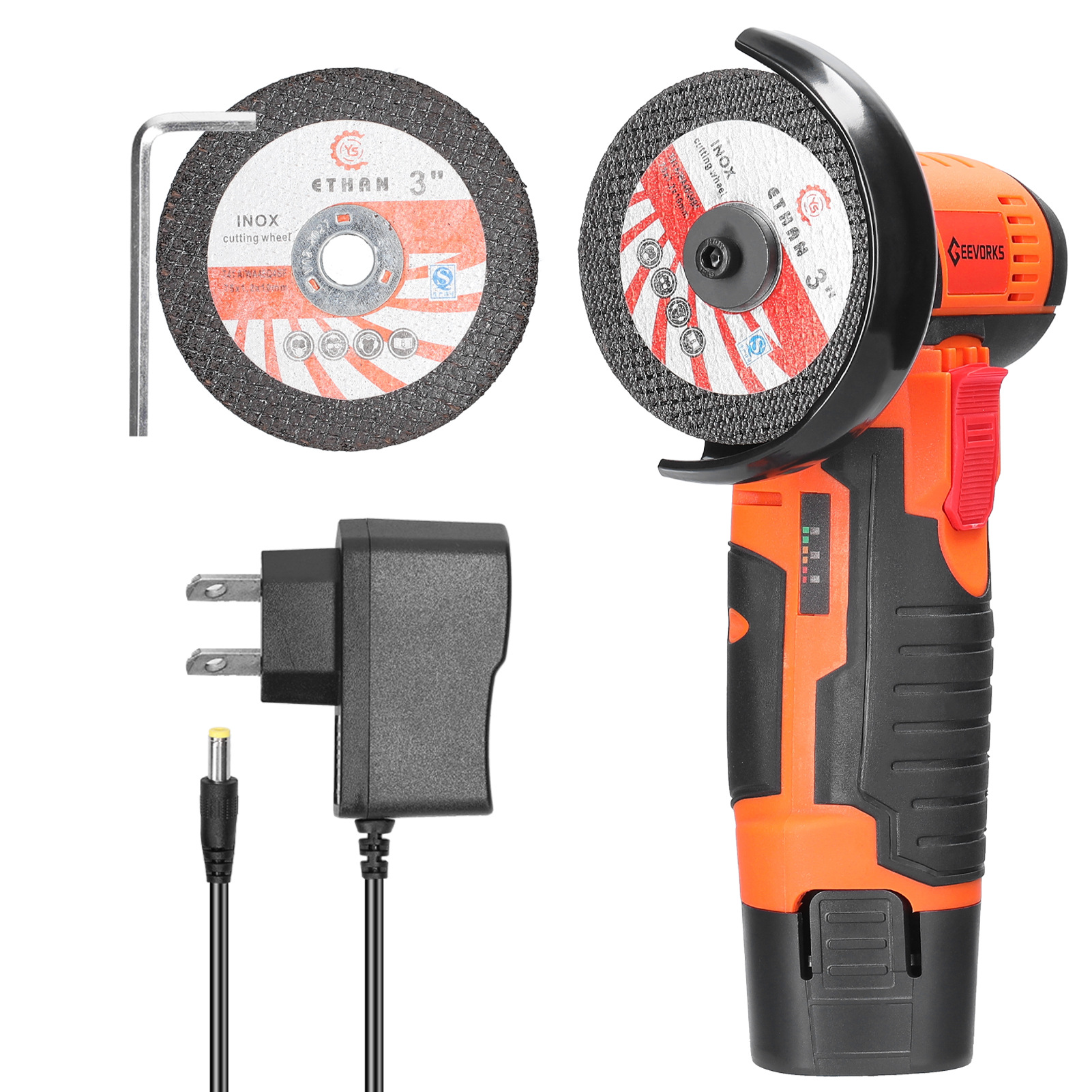 E23258 small Angle grinder, 12V Item Picture