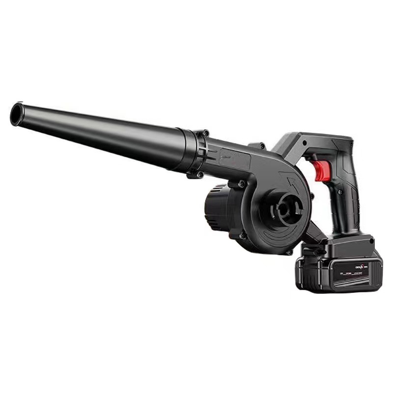 Lithium battery blower, high-power rechargeable hair dryer, industrial powerful car and household blower, aircraft small dust collector Item Picture