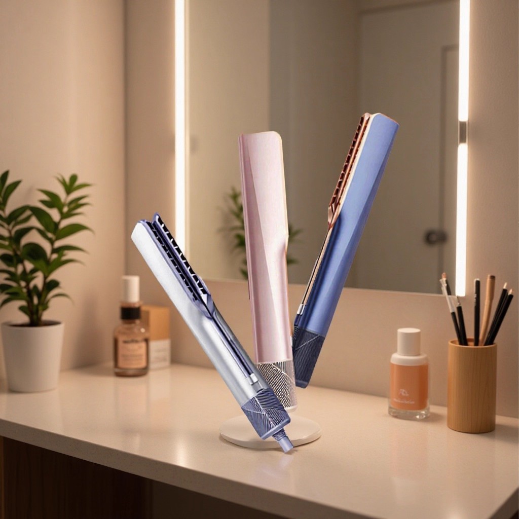 shanilak custom high-speed hair dryer two-in-one negative ion hot air, cold air, straight hair clipper blow details Picture