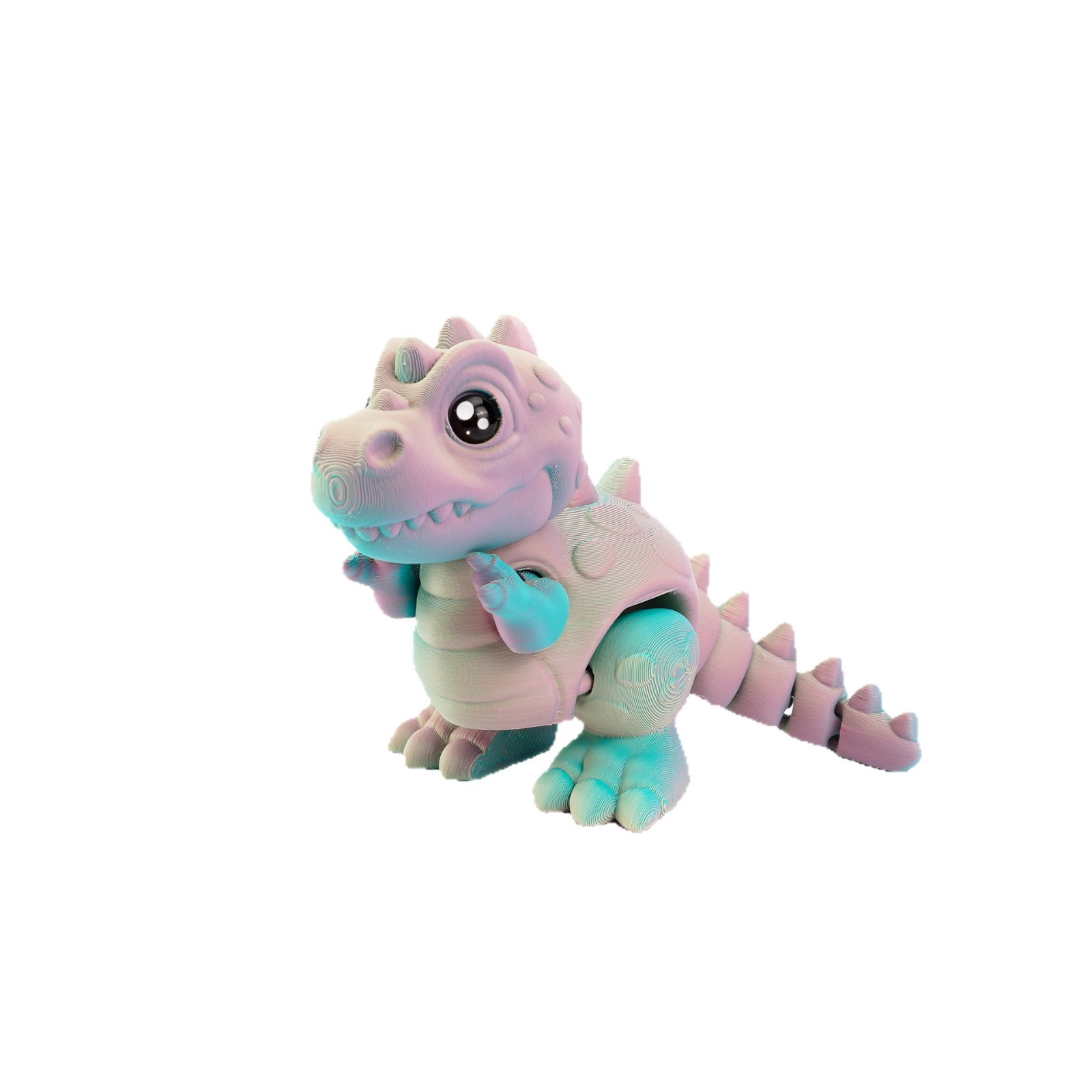 3D printed cross-border exclusive best-selling Whirlwind Tyrannosaurus Rex dinosaur series fun toys, figurines and gifts. Fun Item Picture
