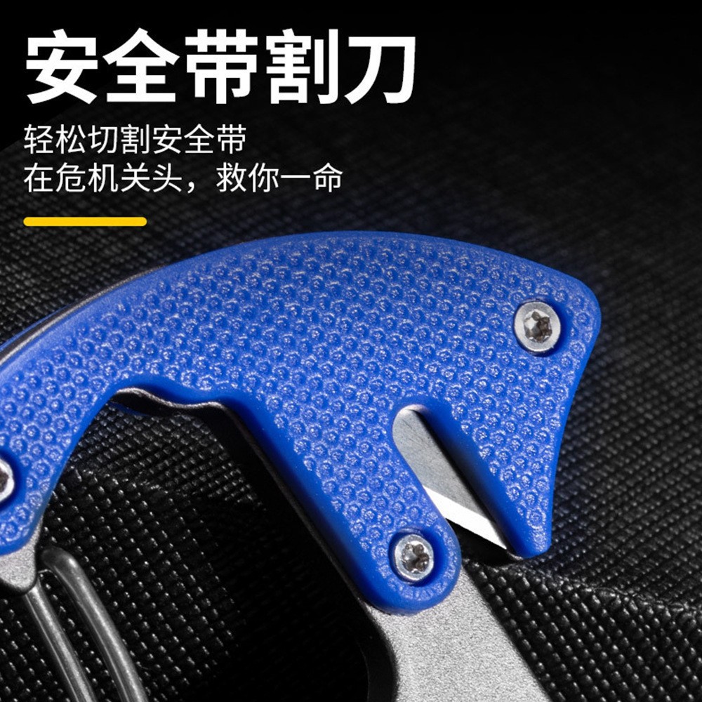 Cross-border Douyin hot-selling small flashlights, outdoor multi-functional cigarette lighters, keychains, light strips, cutters, window-breaking hammers, and work lights Specification image