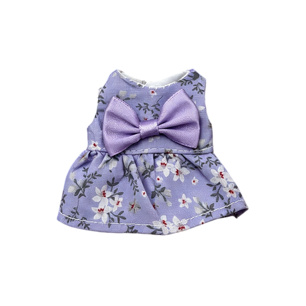 New children's clothing 10cm doll, halter top, little dress, long-legged kitty Gazi Sister doll outfit replacement Item Picture