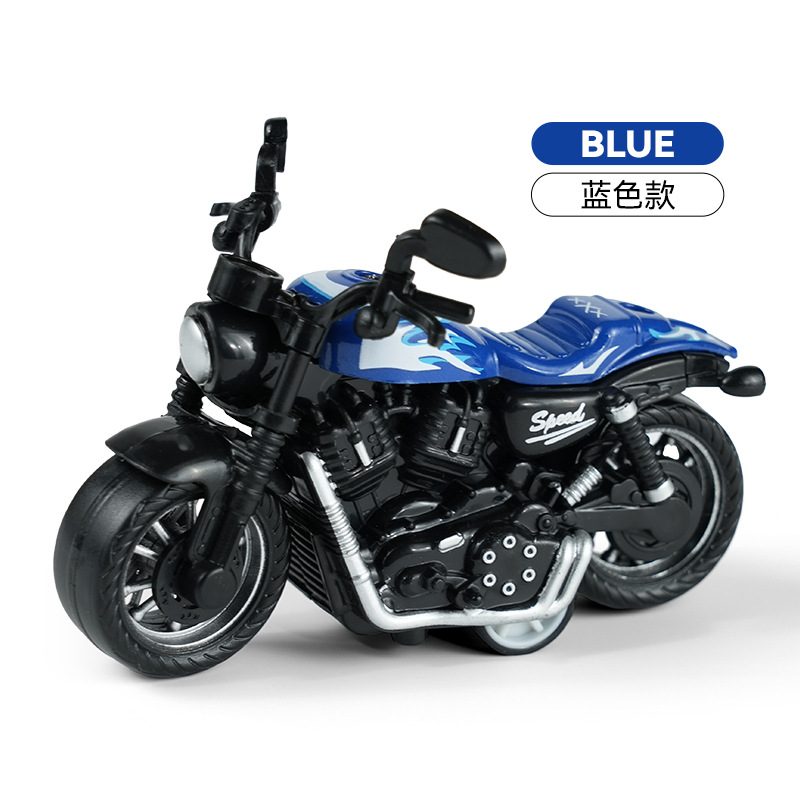 Cross-border children's toys, simulated alloy rebound motorcycle ornaments, claw machines, keychains, street stall toys and gifts Application Scenario
