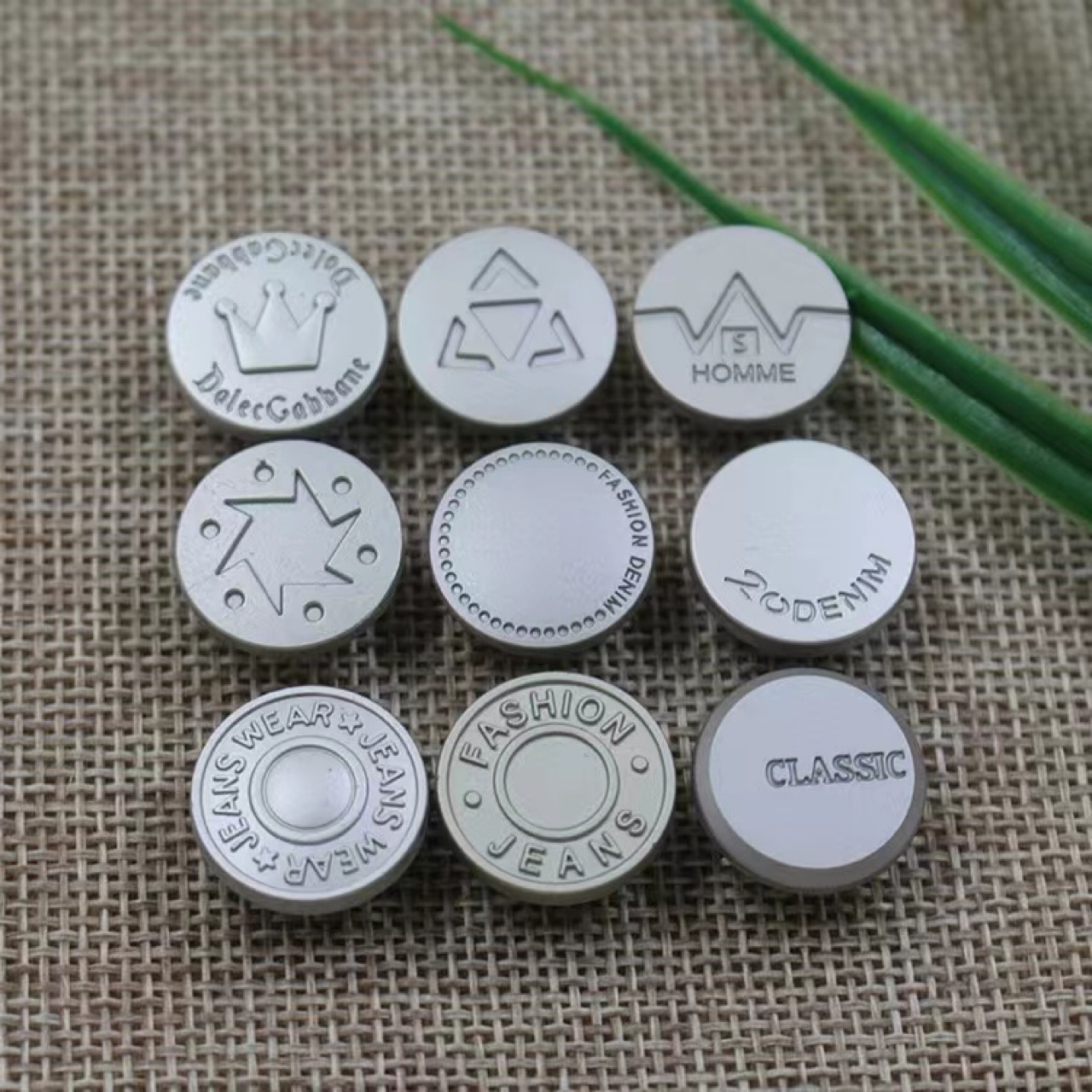 金属牛仔扣子工字扣批发 17mm摇头纽扣 外套夹克收腰牛仔裤扣合金