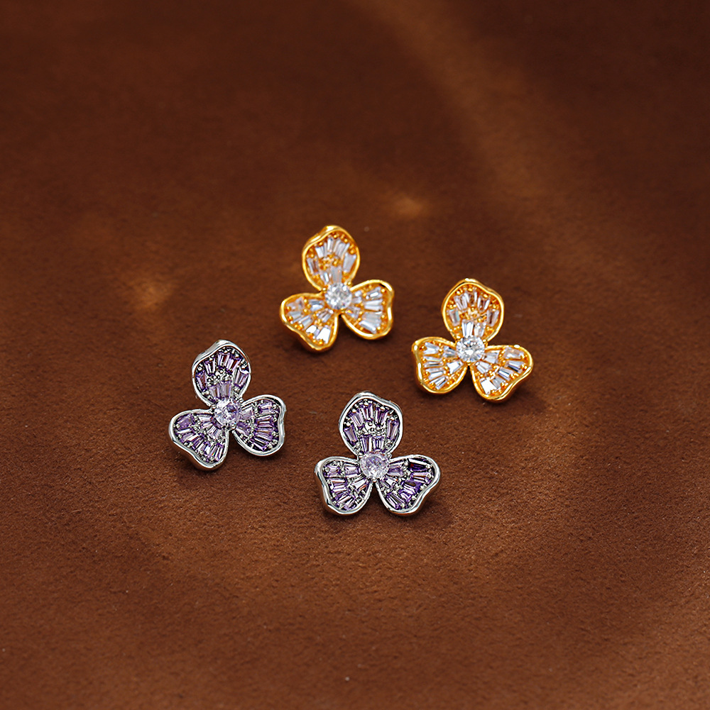 金色花朵珍珠耳环女2026新款爆款高级感耳钉巨好看独特漂亮耳饰品