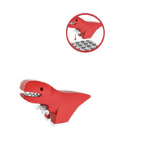 Cross-border magnetic animal building blocks for children's educational assembly of small dinosaur toys Item Picture
