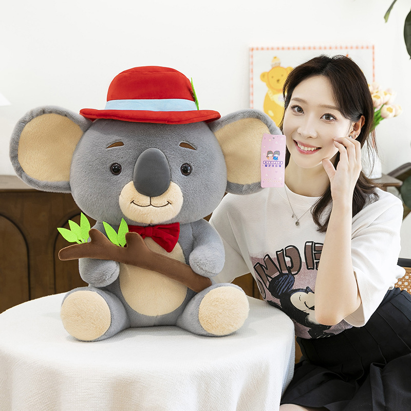 新款考拉公仔毛绒玩具可爱卡通树袋熊玩偶抓机娃娃送女生礼物娃娃细节图