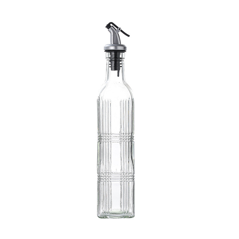 Cross-border dual-purpose glass oil sprayer, oil sprayer, household kitchen oil-free and leak-proof vinegar seasoning bottle Item Picture