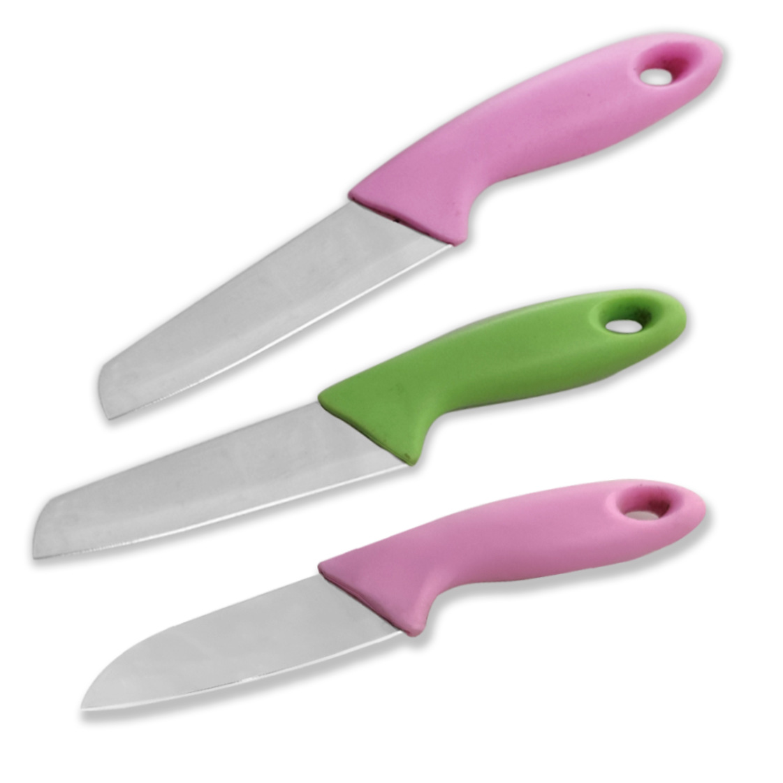 【 Manufacturer 】 Stainless steel, plastic, sharp-handled fruit knives, household fruit peelers, small knives, kitchen knives are dispatched Item Picture