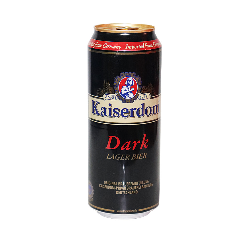 German Beer, German Kaiser Dark Beer 500ml*24 cans, a whole case details Picture