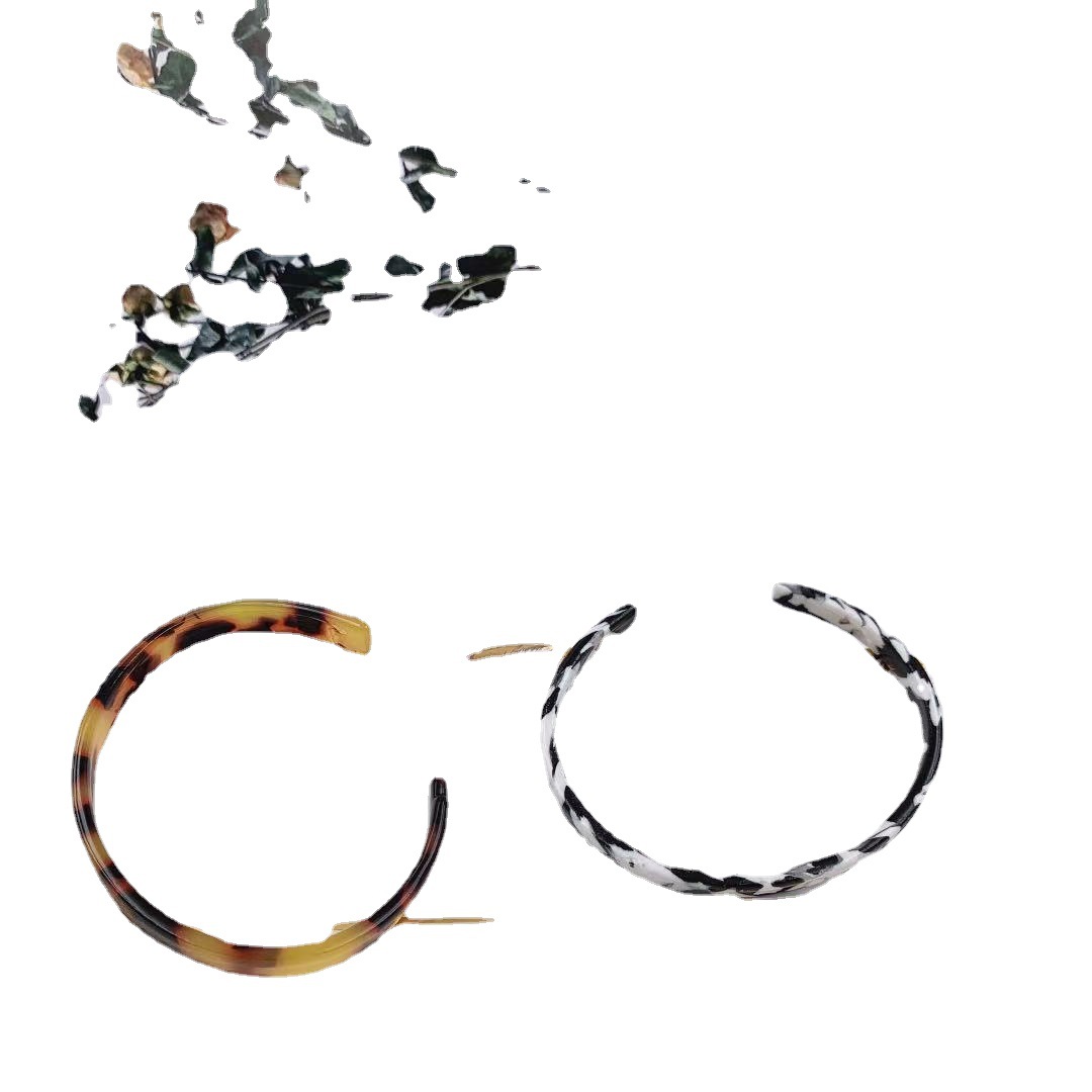 铜微镶手环/925银镯/手镯/猫眼手镯/手镯配件白底实物图