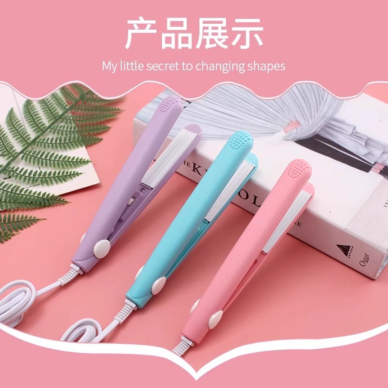 Mini curling irons for both men and women, suitable for both straightening and curling, mini straightening irons, bangs straightening tools, ironing boards for straight hair details Picture