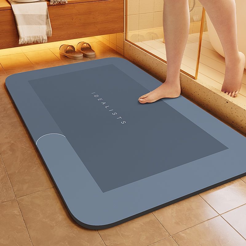 New cross-border diatom mud absorbent mat, bathroom floor mat, anti-slip quick-drying foot mat for bathroom door, entrance door mat