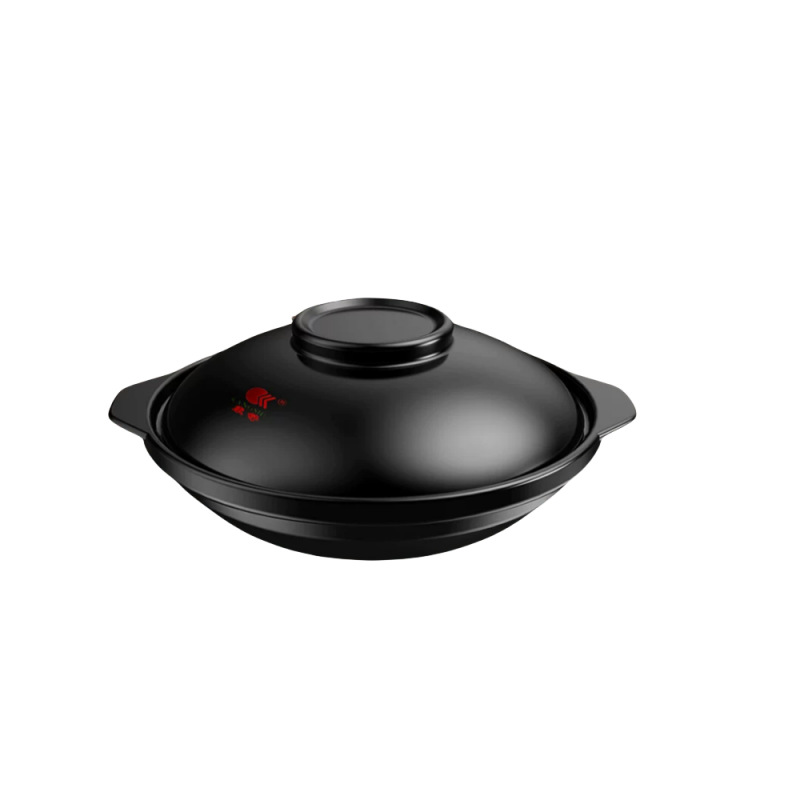 Kangshu Hot Pot is a commercial large-capacity shallow-bottom stew pot for hotels, a household braised chicken and fish head hot pot stew pot, and a dry pot for restaurants Item Picture