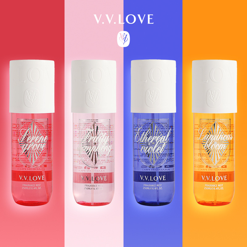 250ml亚马逊跨境外贸香水身体喷雾 perfume女士香水批发body mist