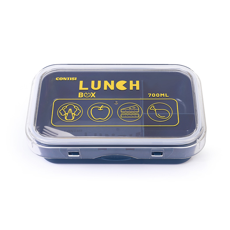 饭盒/211饭盒/玻璃饭盒/开学季/抽真空玻璃餐盒白底实物图
