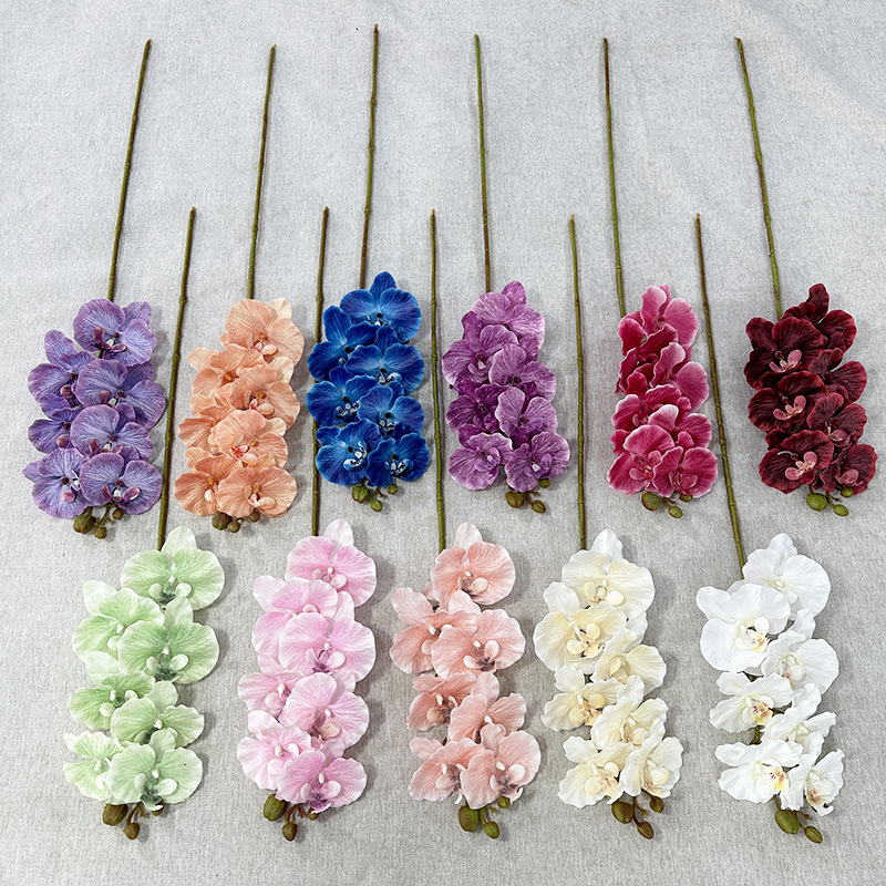 仿真花DIY发饰配件/仿真花/5朵塑膠花/假花/假花批发产品图